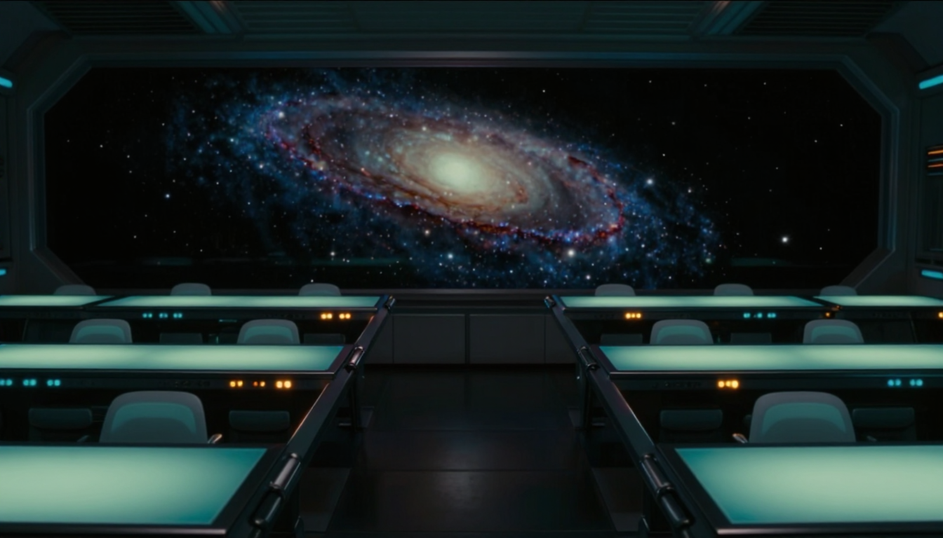 Day three: the galaxy that was never mirrored