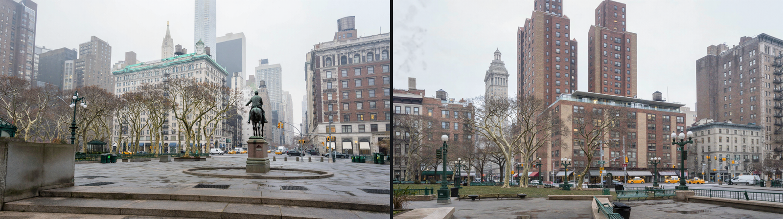 I rebuilt Union Square from a map, and the trees came out as concrete